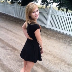 Brandy Melville Open-Back Dress